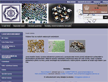 Tablet Screenshot of koralky-bizuterie.cz